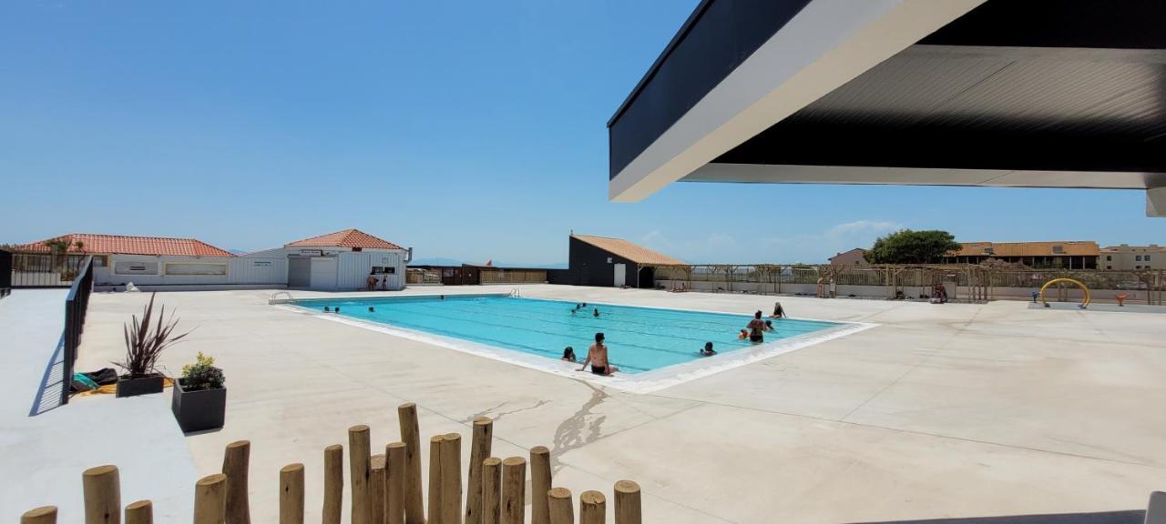 Bel Appartement Vue Sur Le Lac Marin Avec Piscine Le Barcarès Exterior foto